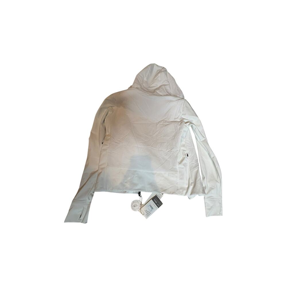 Vuori Chilled Out Full Zip Insulated Jacket XS White PrimaLoft Hooded NWT - Picture 5 of 9